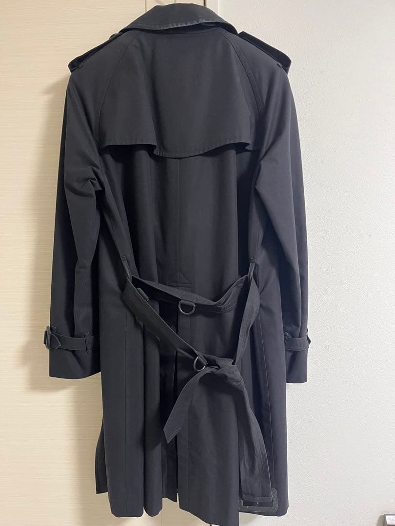 BURBERRY バーバリー トレンチコート 黒 ブラック 三陽商会 L