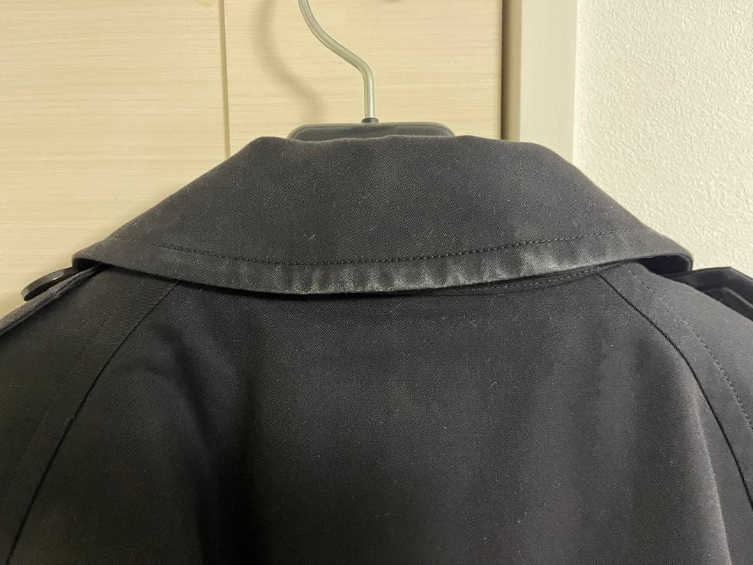 BURBERRY バーバリー トレンチコート 黒 ブラック 三陽商会 L