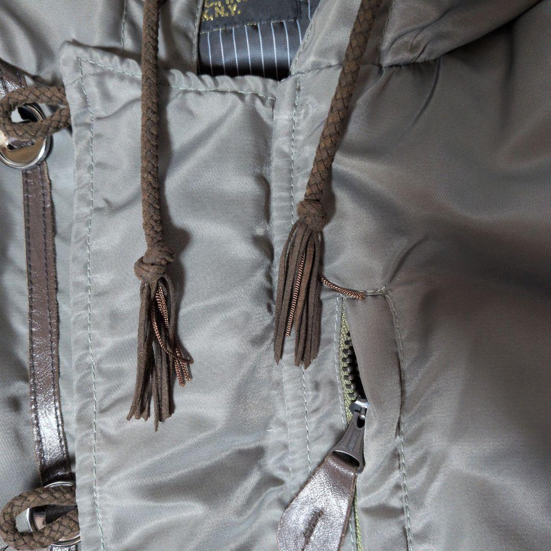 Schott NYC 中綿フライトジャケット N2B ファー取り外し可 L 40