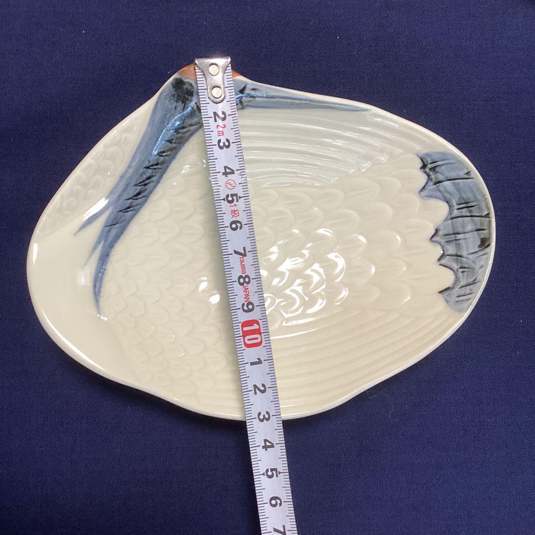 永楽写鶴巣篭もり向付10客　　　新品未使用　　お祝いの器