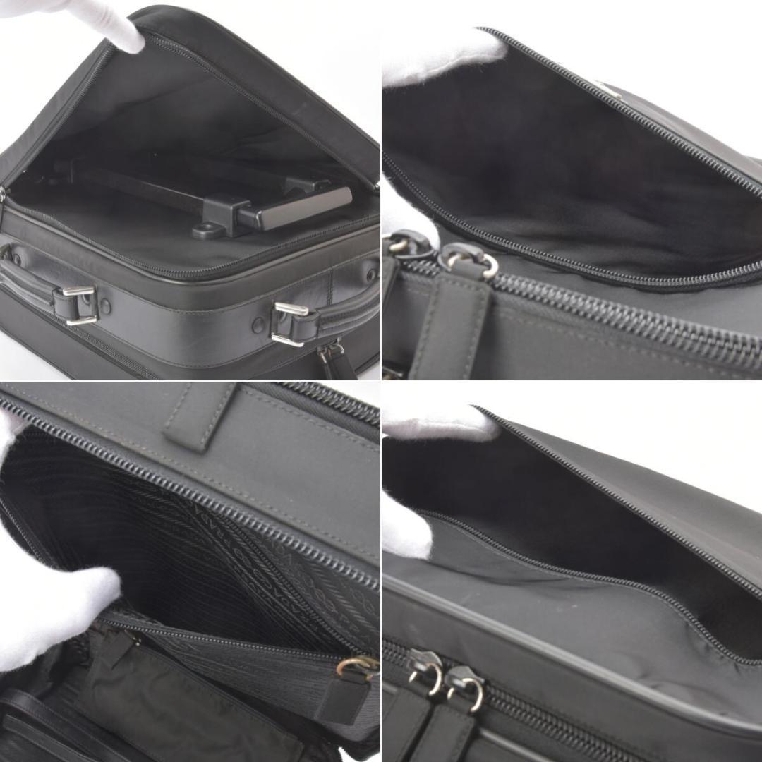 美品◇PRADA プラダ キャリーケース 50 ナイロン ブラック 機内持込可