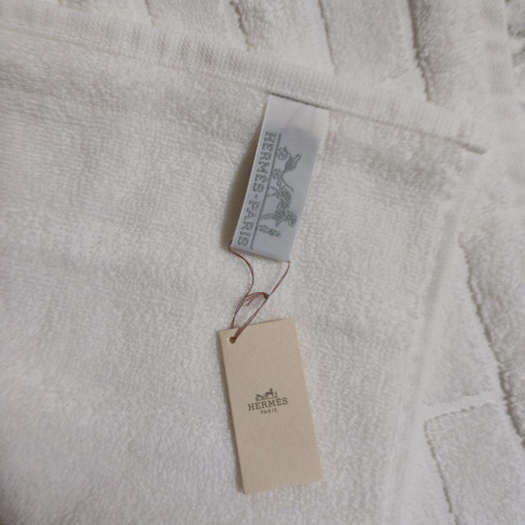 HERMES タオルセット ホワイト ブラック
