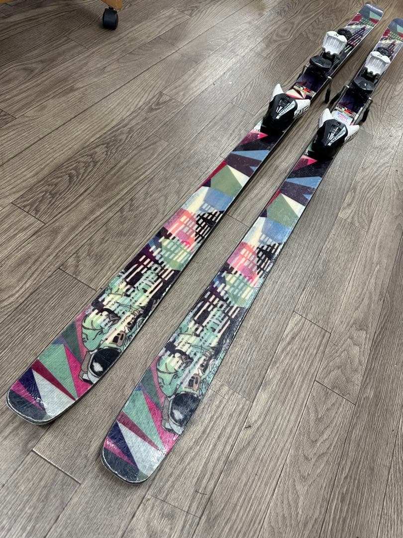 Moment モーグルスキー１７０センチ　サロモンビンディングZ12TI付き