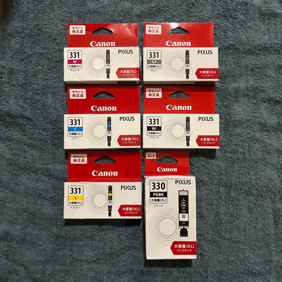 Canon BC331XL+330XL 純正大容量インク 6本セット新品※※