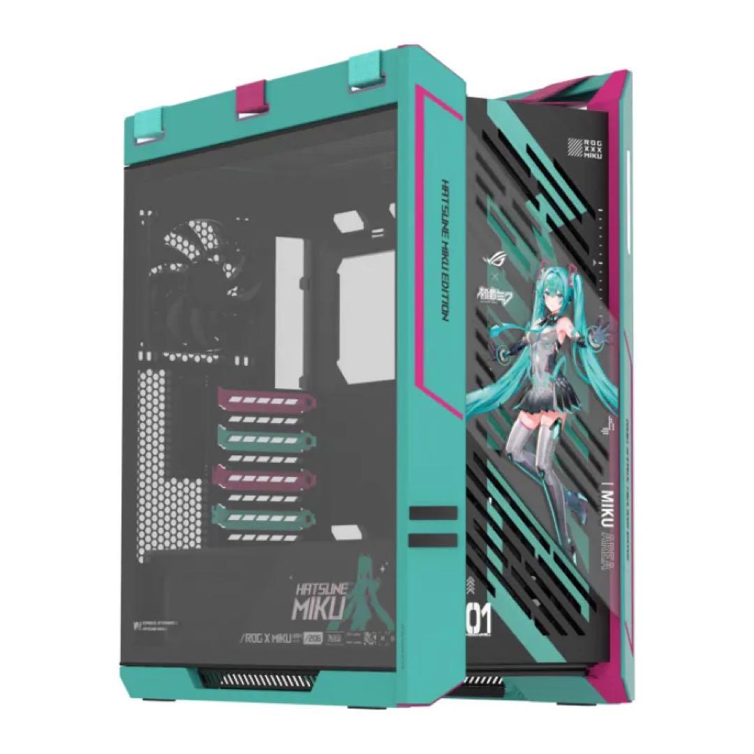 国際限定品　香港ROG Strix Helios II 初音ミクエディション