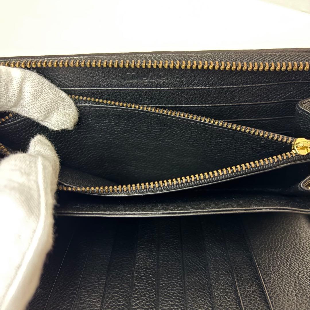 極美品　muta　長財布　ガルーシャ　スティングレイ　ラウンドファスナー　エイ革