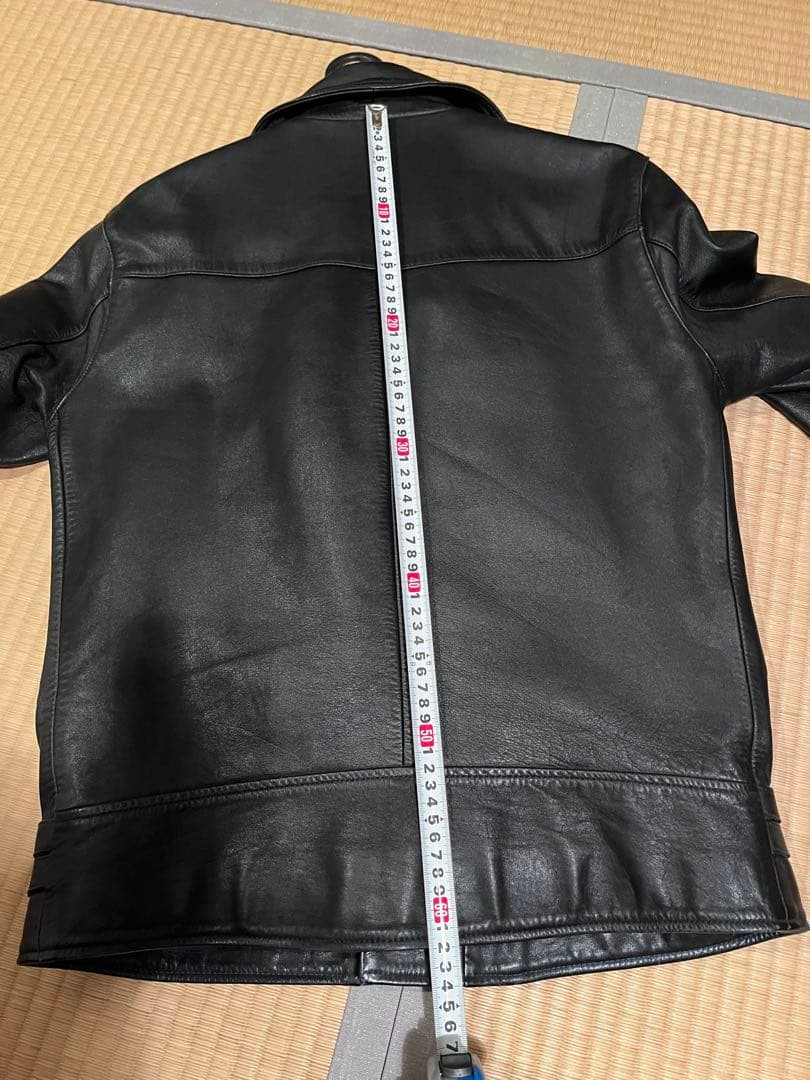 HTC！ 激安！KNACK ナック 牛革 レザーダブルライダース