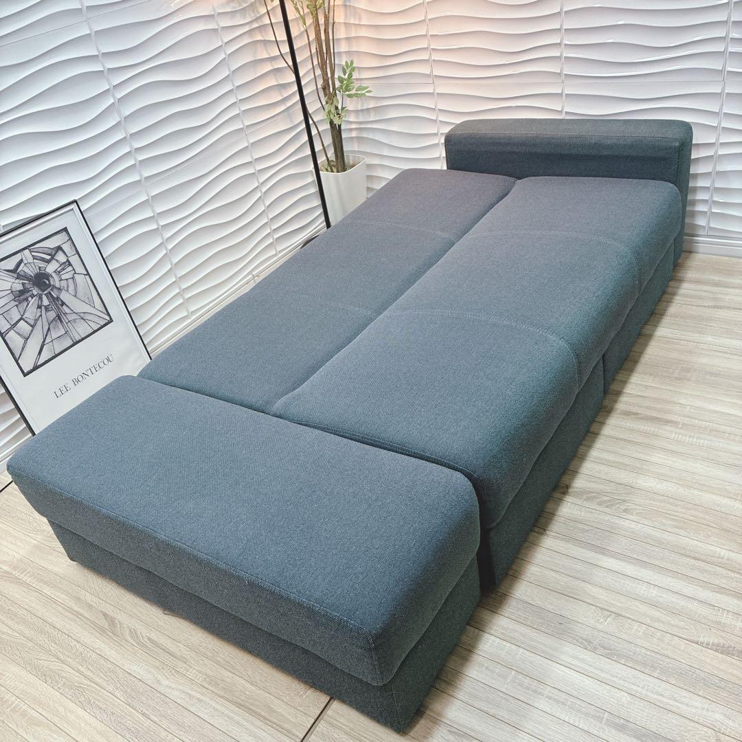 ◇大阪府 神戸市 配達料無料！◇ニトリ◇ソファベッド◇2杯収納付き◇