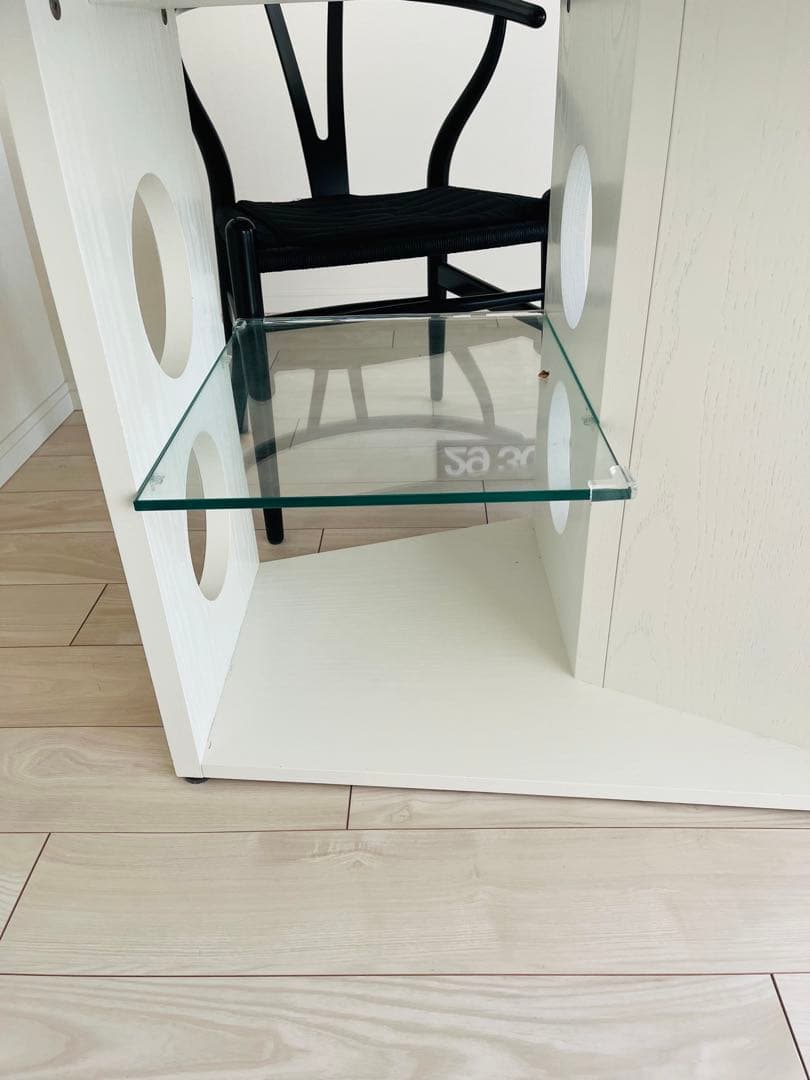 【わふわふ】希少！ オーダー TECTA M21ダイニングテーブル 白