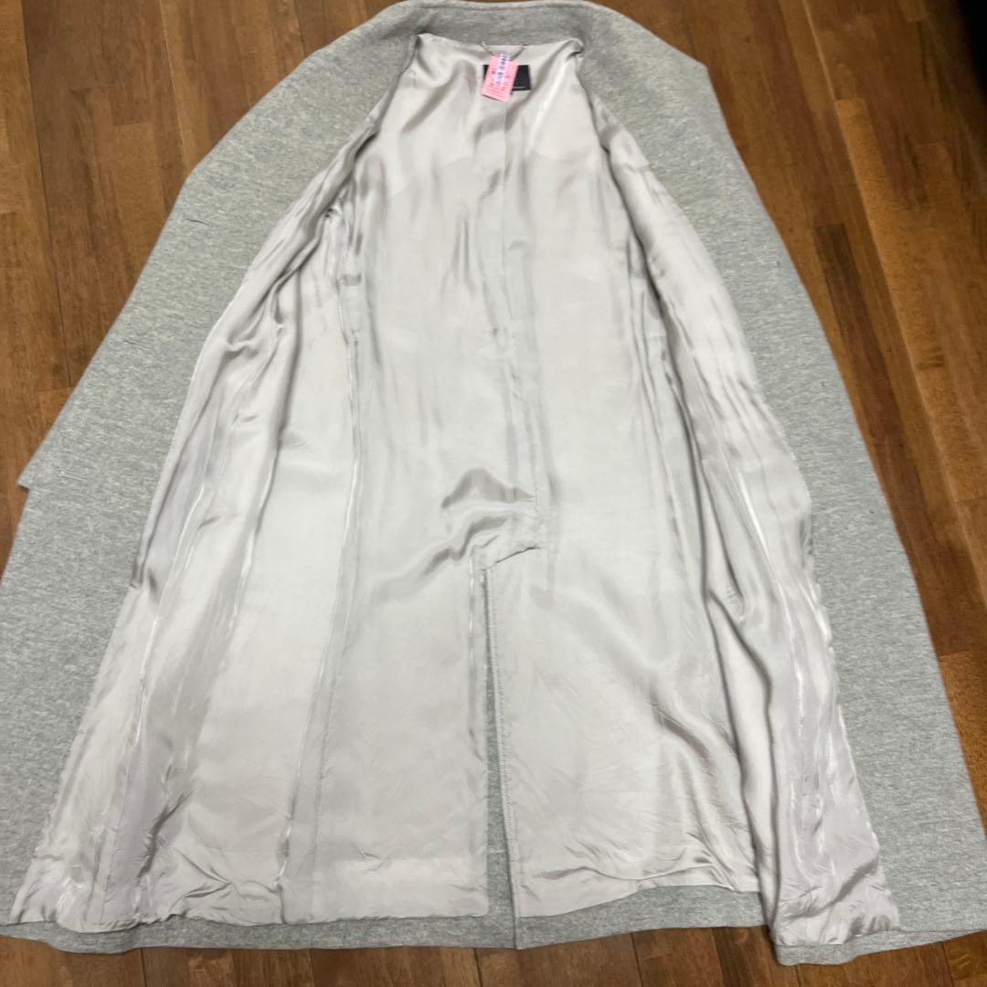 グレー ロングコート 23区　40