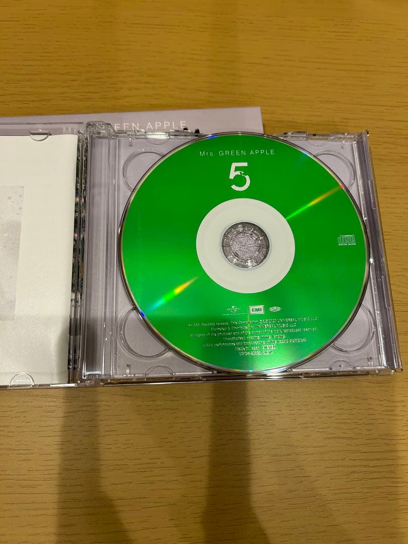 Mrs. GREEN APPLE 5 初回限定盤