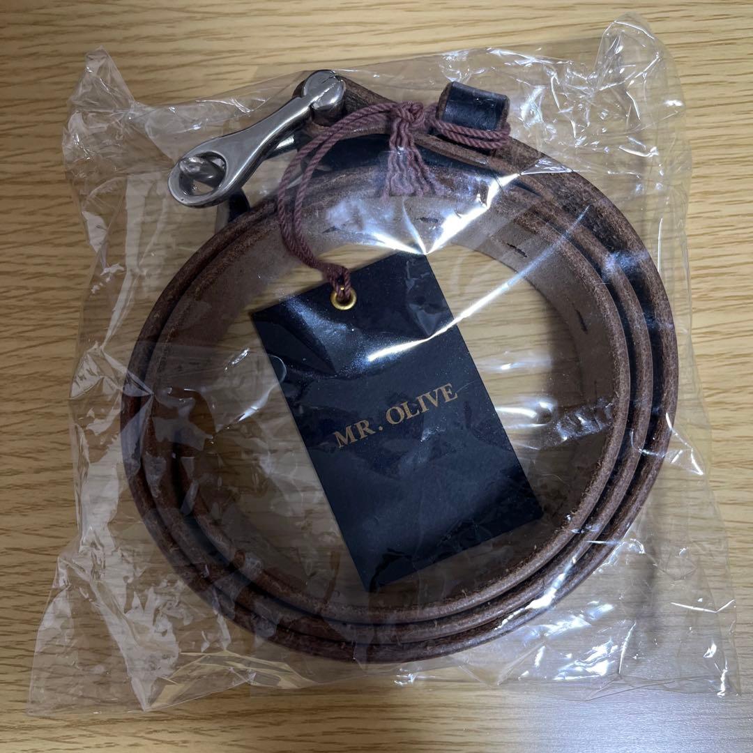 Mr.olive ファイヤーマンベルト ブラック/Sサイズ