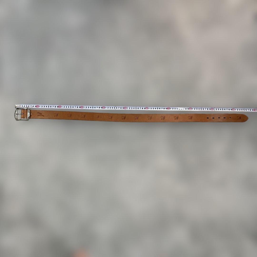 ステュディオダルチザン　Ｌサイズ レザーベルト ブラウン