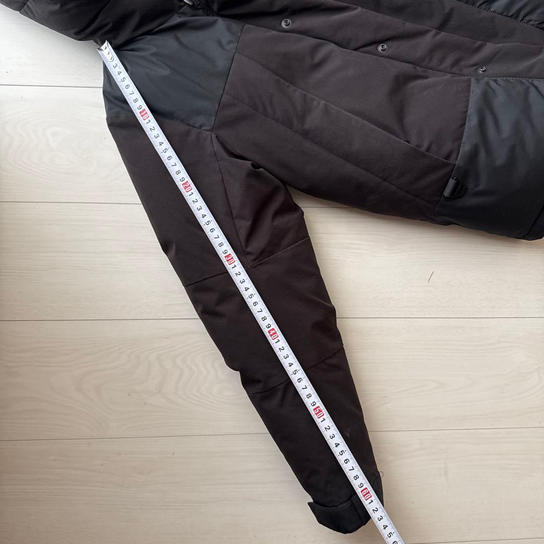 FIRST DOWN ブラックダウンジャケット Sサイズ