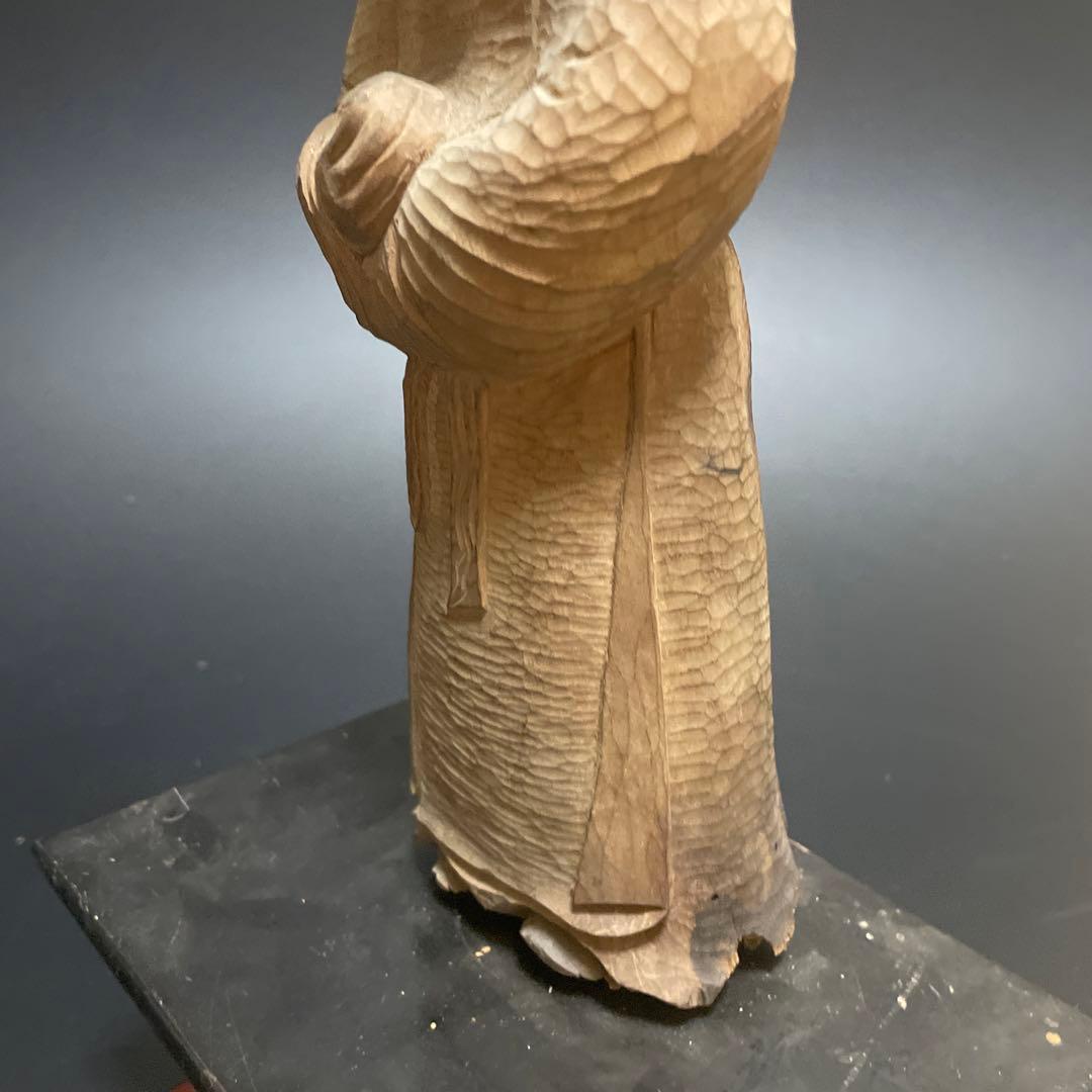 時代物　木喰仏　在名あり　仏像