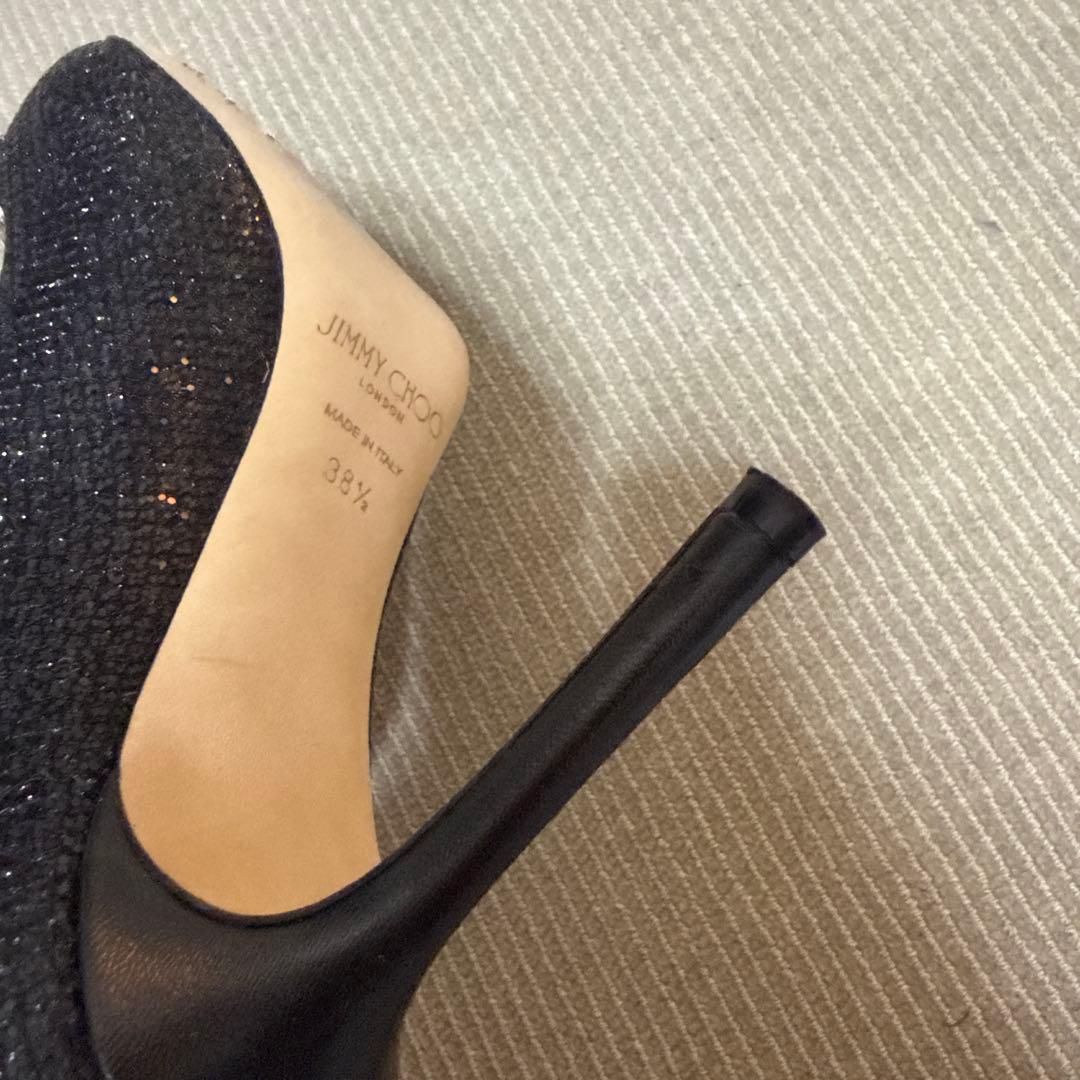 JIMMY CHOO ブラック ハイヒール パンプス