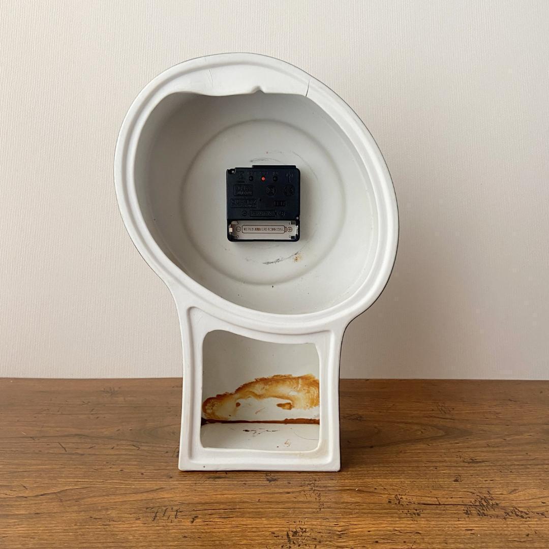 ◇極希少◇ ロールストランド 陶器製 ヴィンテージ 置き時計 電波時計に交換済