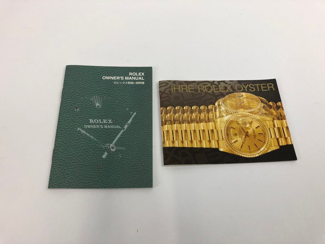 チ*認様 ロレックス　空き箱　外箱　内箱　取説　小冊子