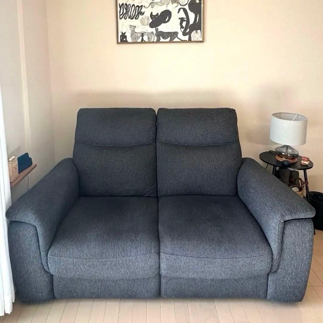 【1/20迄の出品】土日限定価格★ 電動ソファ 東京インテリア ダークグレー