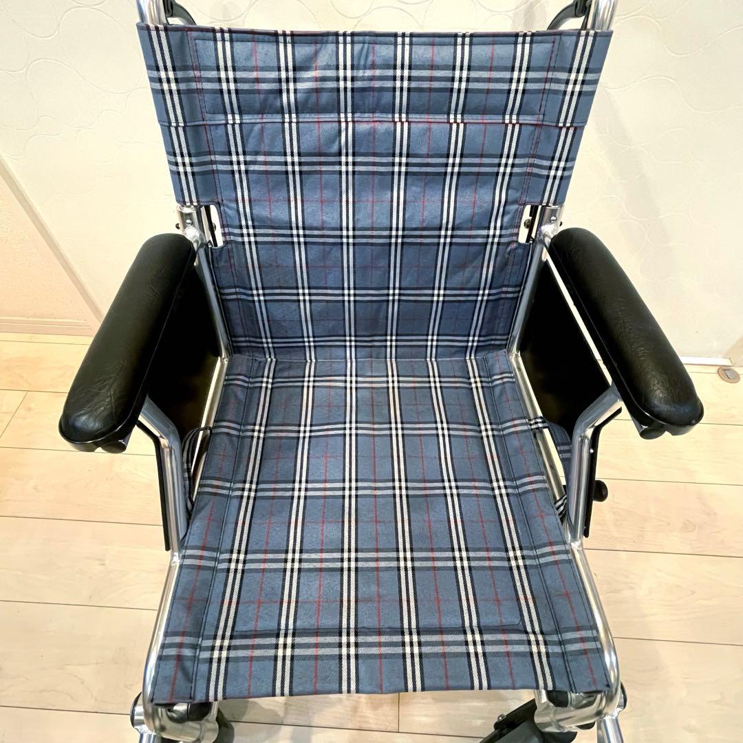 【美品】MIWA 介助式車いす ミニポン HTB-12 折りたたみ 軽量 介護用