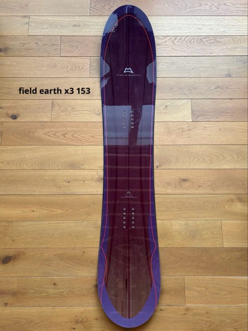 FIELD EARTH X3 153 中古綺麗　パウダー フリーラン