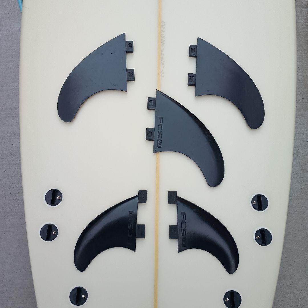 スワローテールファンボード 5フィン　フィン５枚 ハードケース付