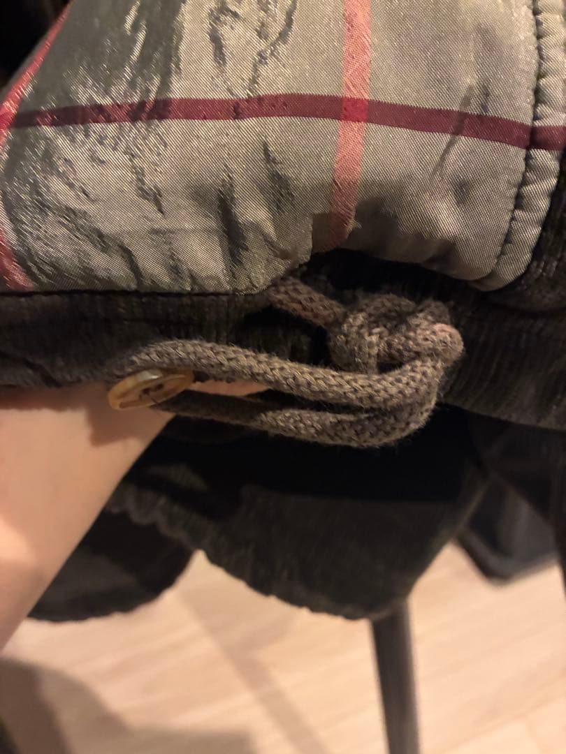 GIORGIO ARMANI アーカイブ コーデュロイ　ハーフコート　ブラウン