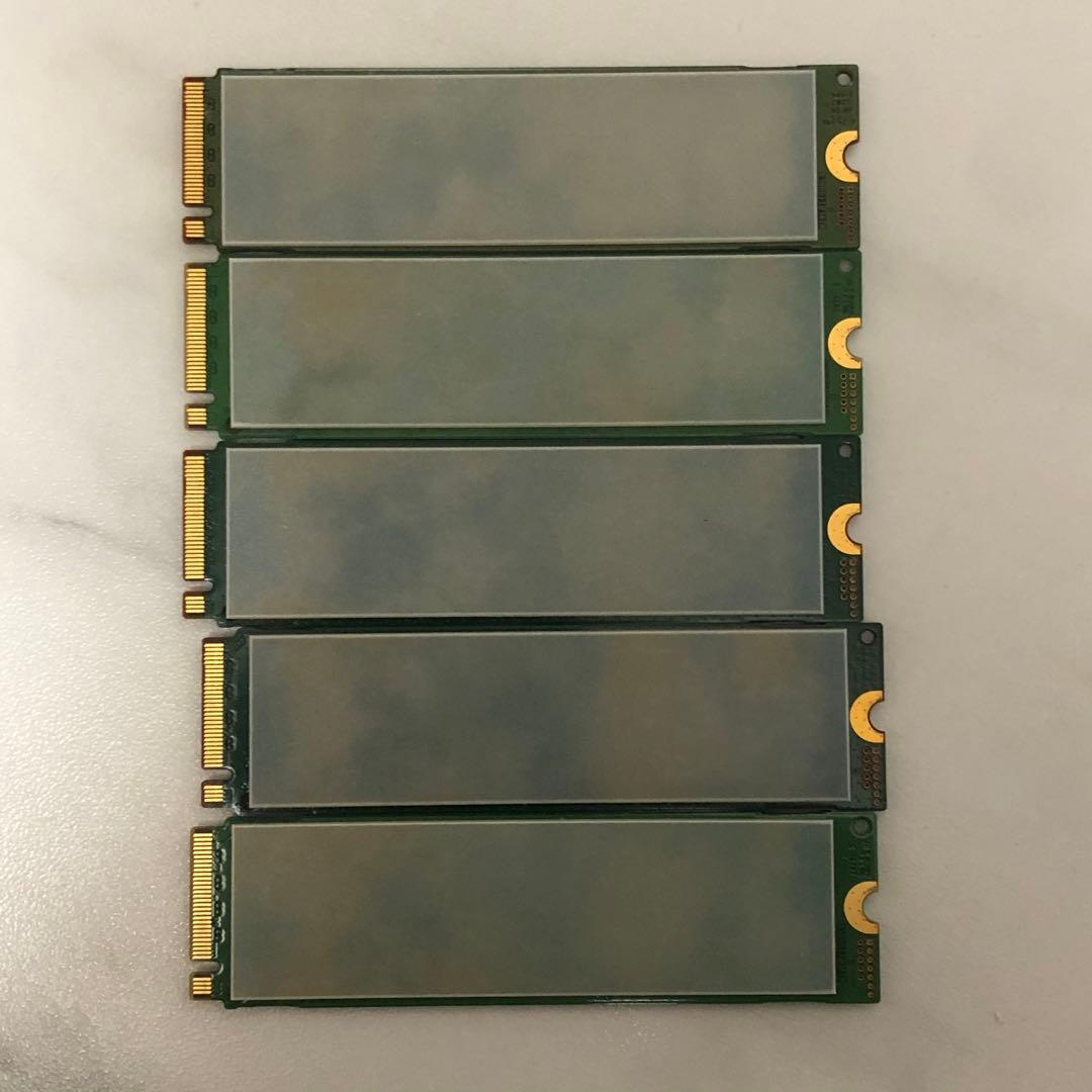 SAMSUNG m.2 NVMe PCIe SSD 512GB セット5枚