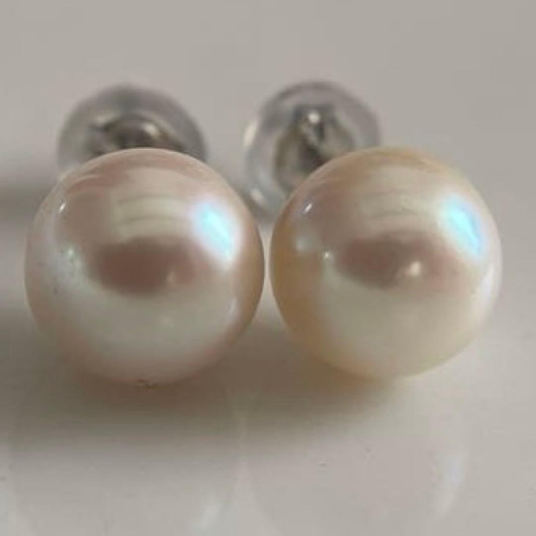 宇和島産 あこや本真珠 パール ピアス プラチナ製（真珠 ピアス）pt900