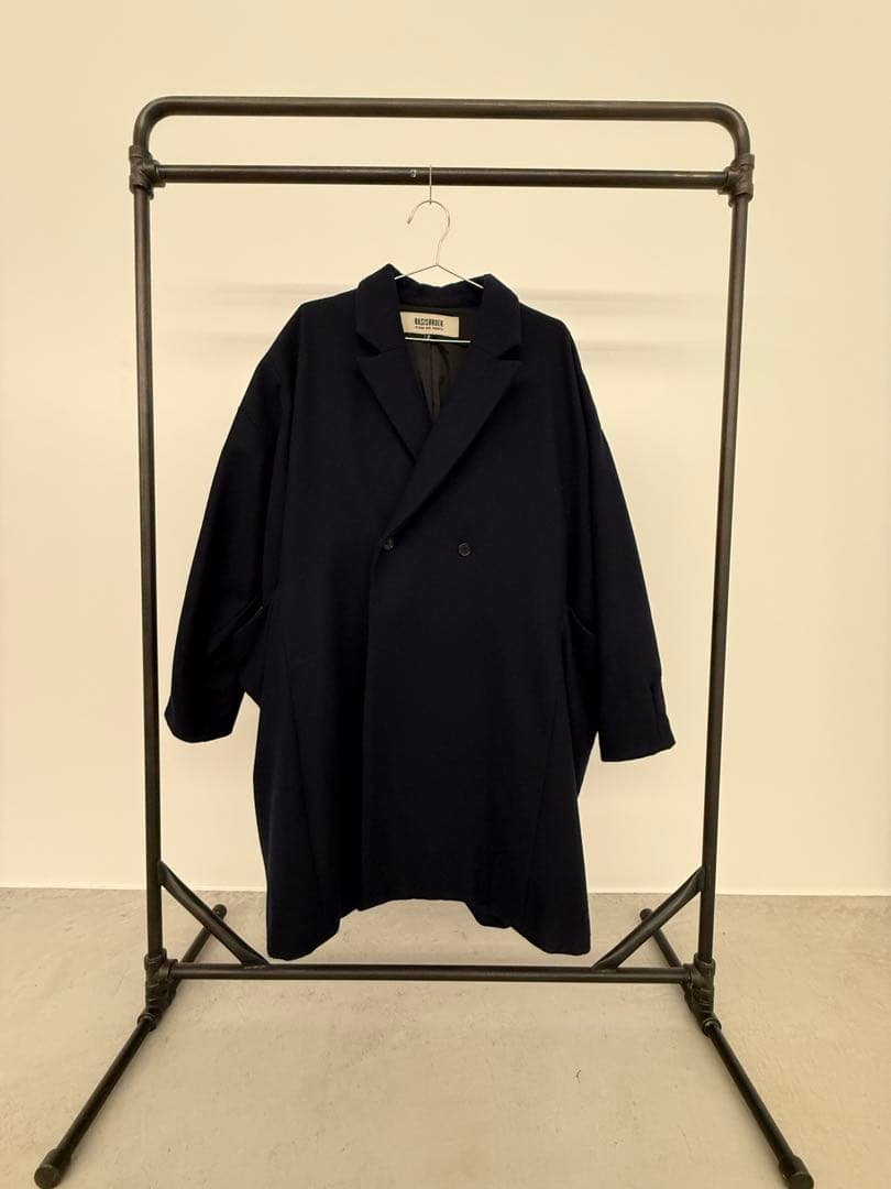 ネイビー チェスターコート ダブルブレスト　80's 90's vintage