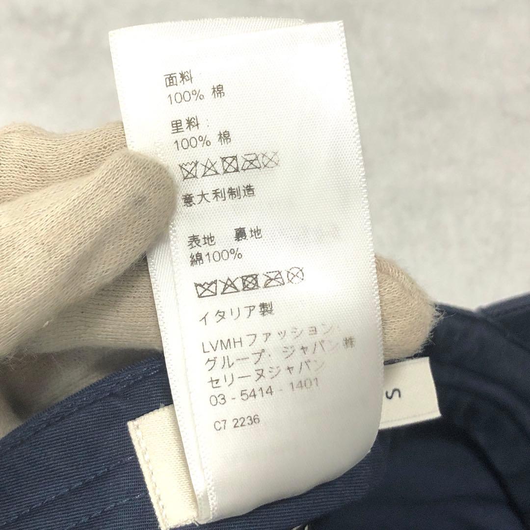 美品✨CELINE ロゴ デニムブルー ベースボールキャップ Sサイズ 正規品