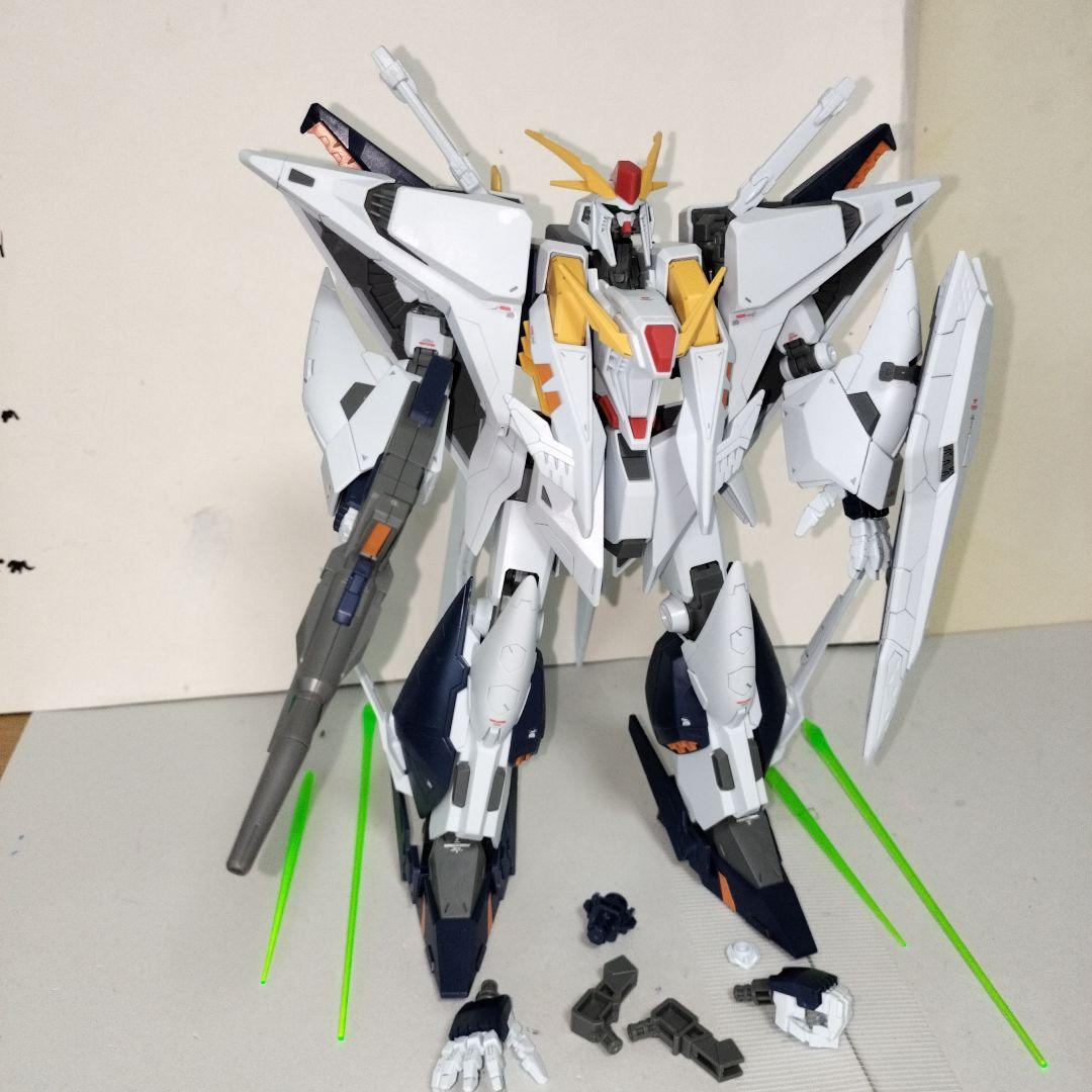 H*】様 HG 1/144 クスィーガンダム 閃光のハサウェイ 塗装完成品 ガン