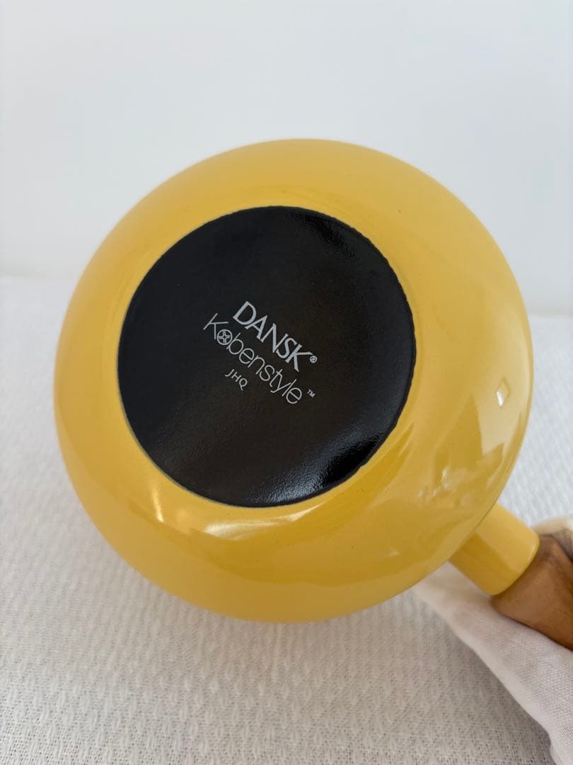 【新品・レア廃番品】DANSK コベンスタイルミルクパン（ソースパン）イエロー