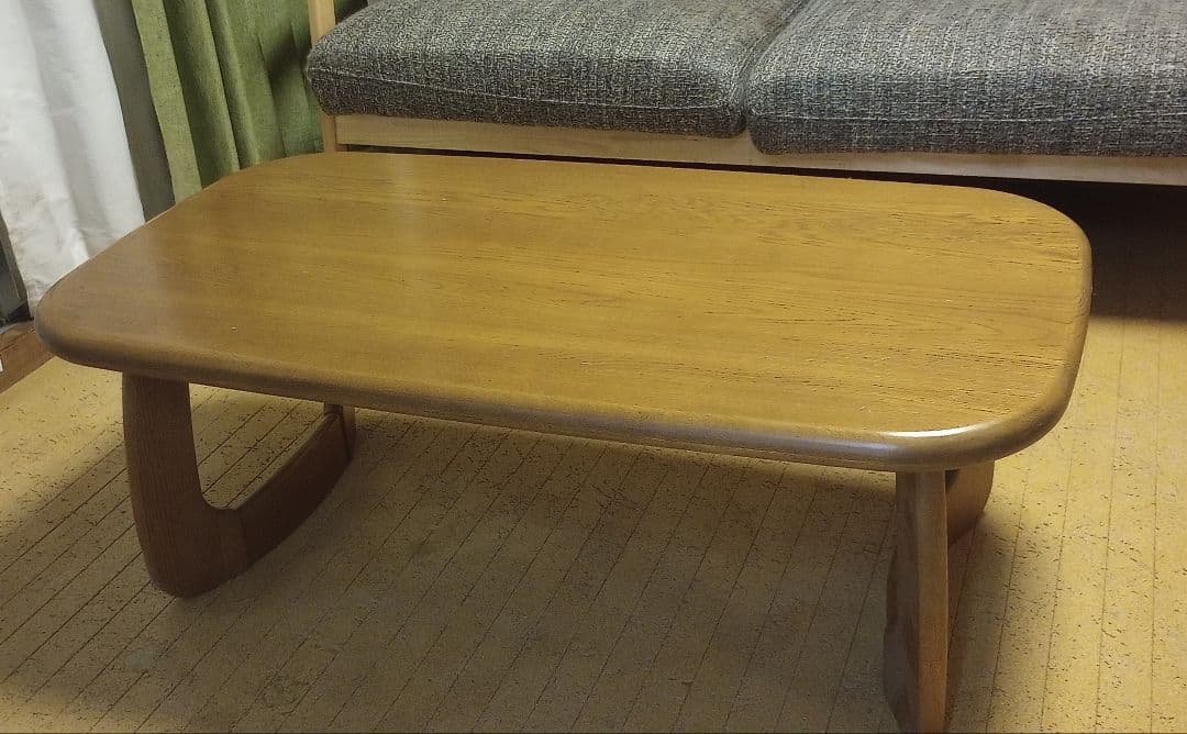 浜本工芸テーブル　机　座卓　送料込