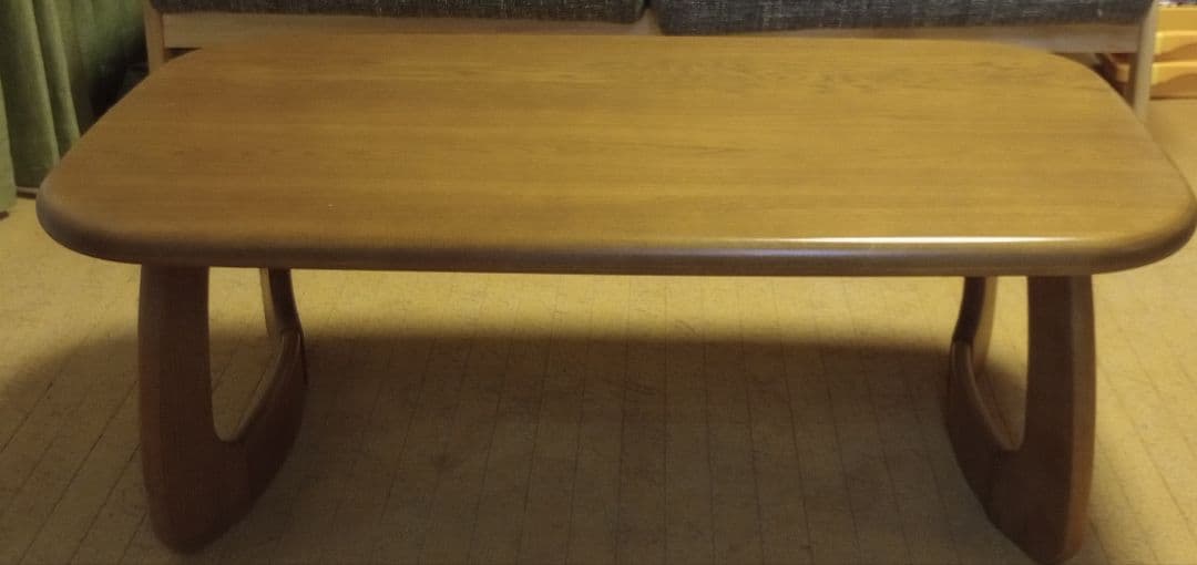 浜本工芸テーブル　机　座卓　送料込