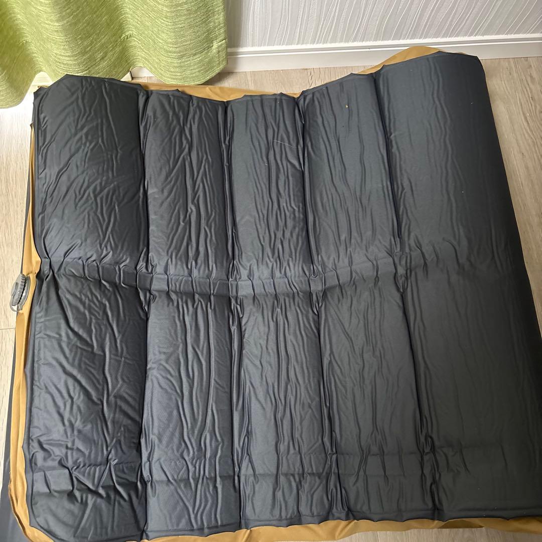 WAQ インフレーターマット キャンプマット 10cm シングル