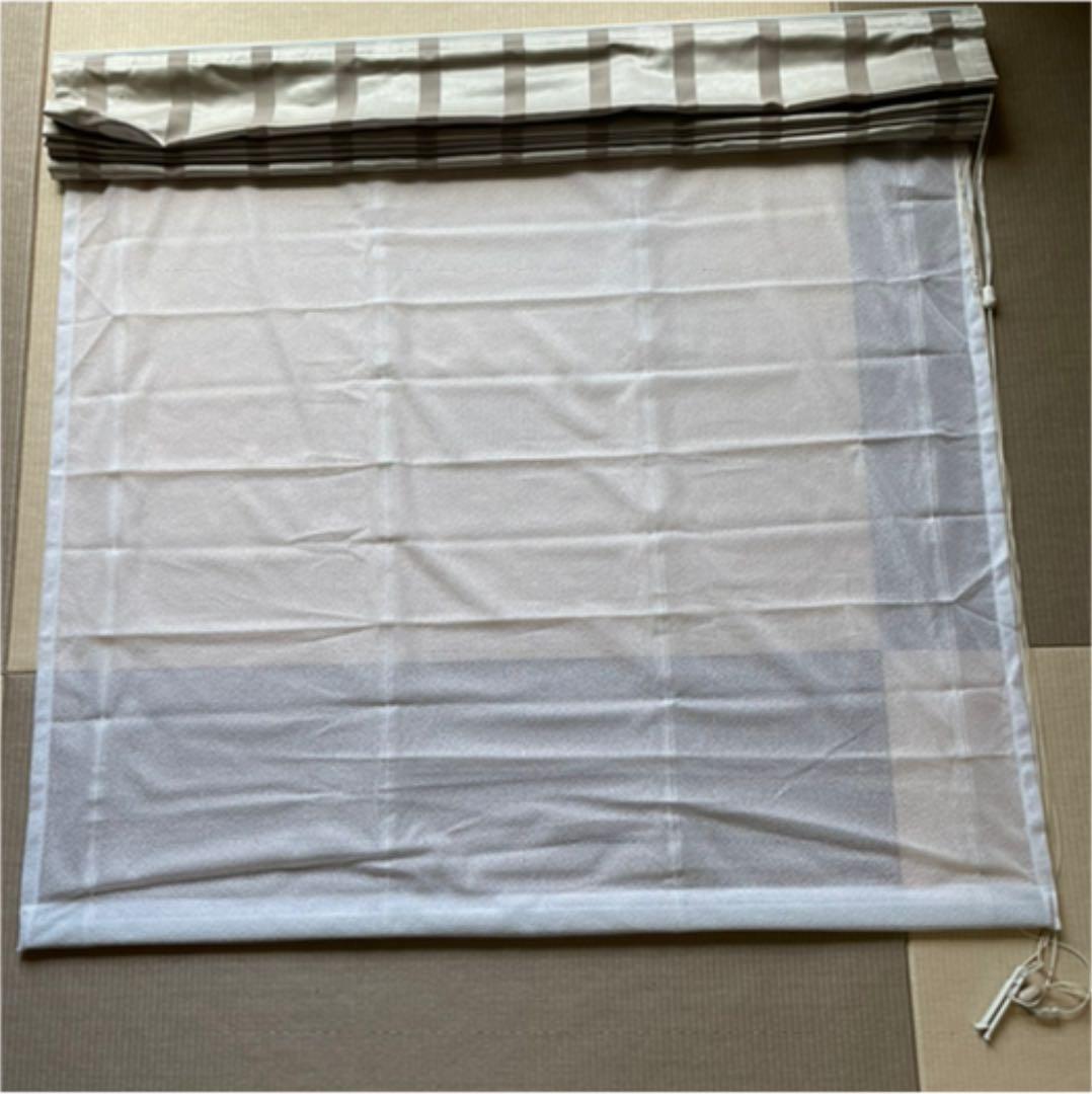 【新品】オーダー　プリーツスクリーン　W1400×H1100