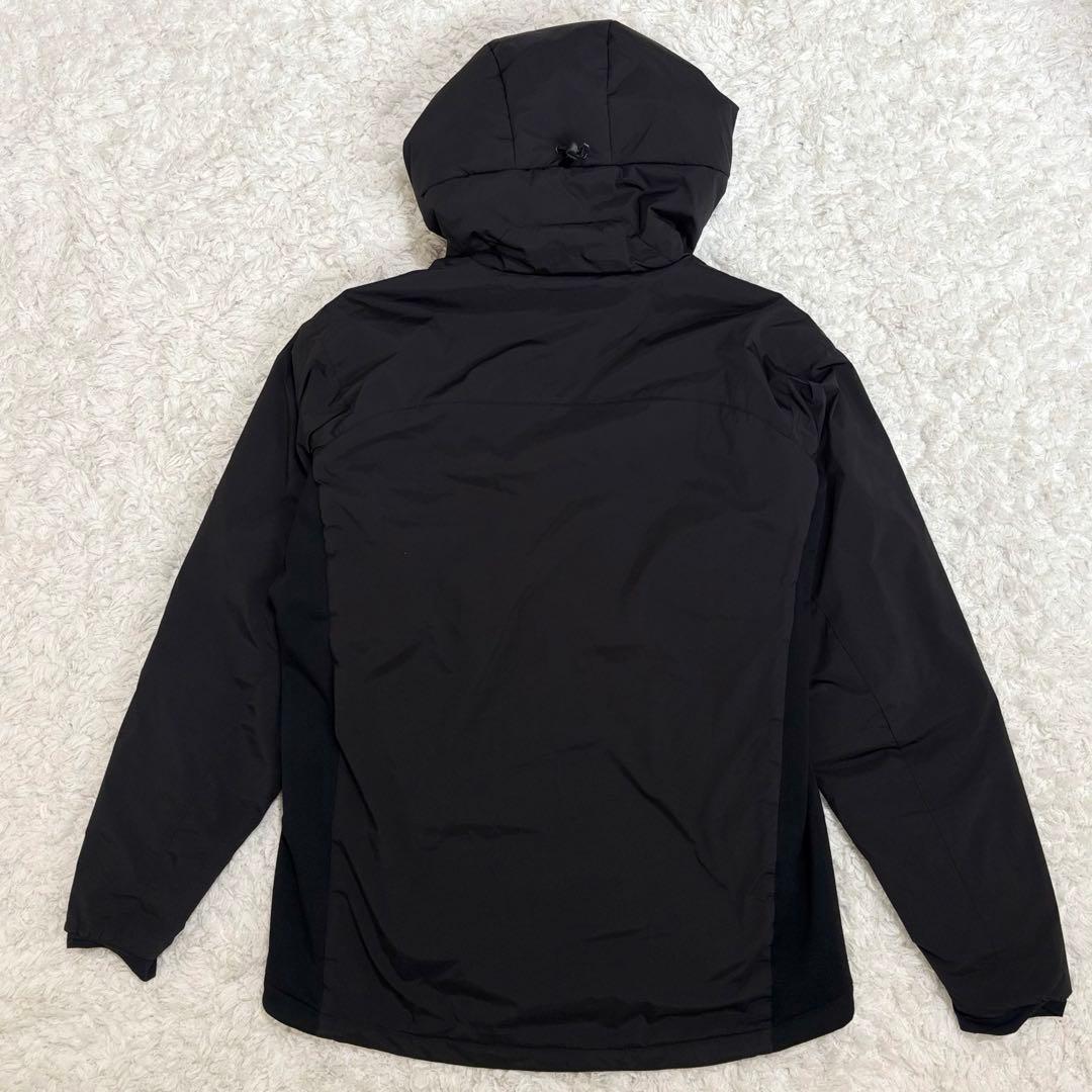 超希少✨ブリーフィング リモンタパッディドパーカ 中綿 L ブラック フード