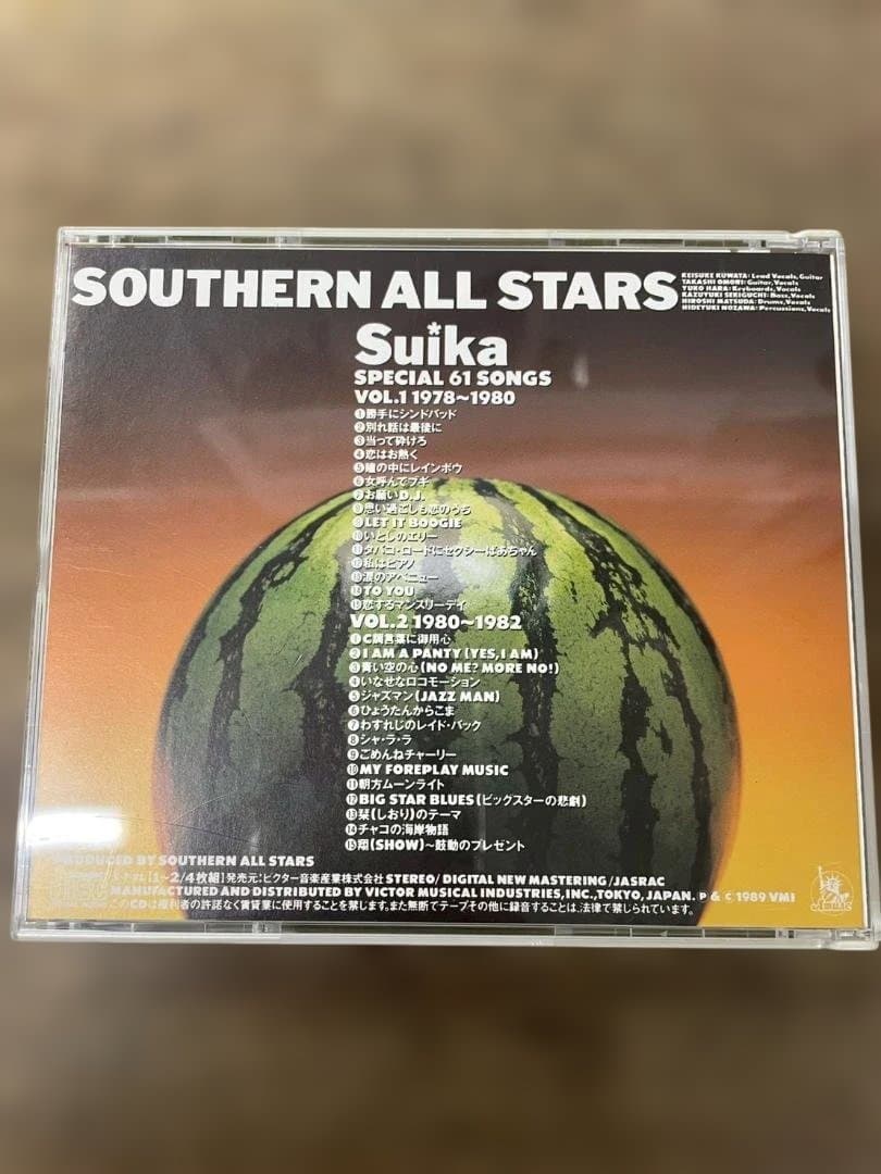 A◆サザンオールスターズ　ベスト4枚組　CD　SUIKA　缶　オリジナルグッズ付