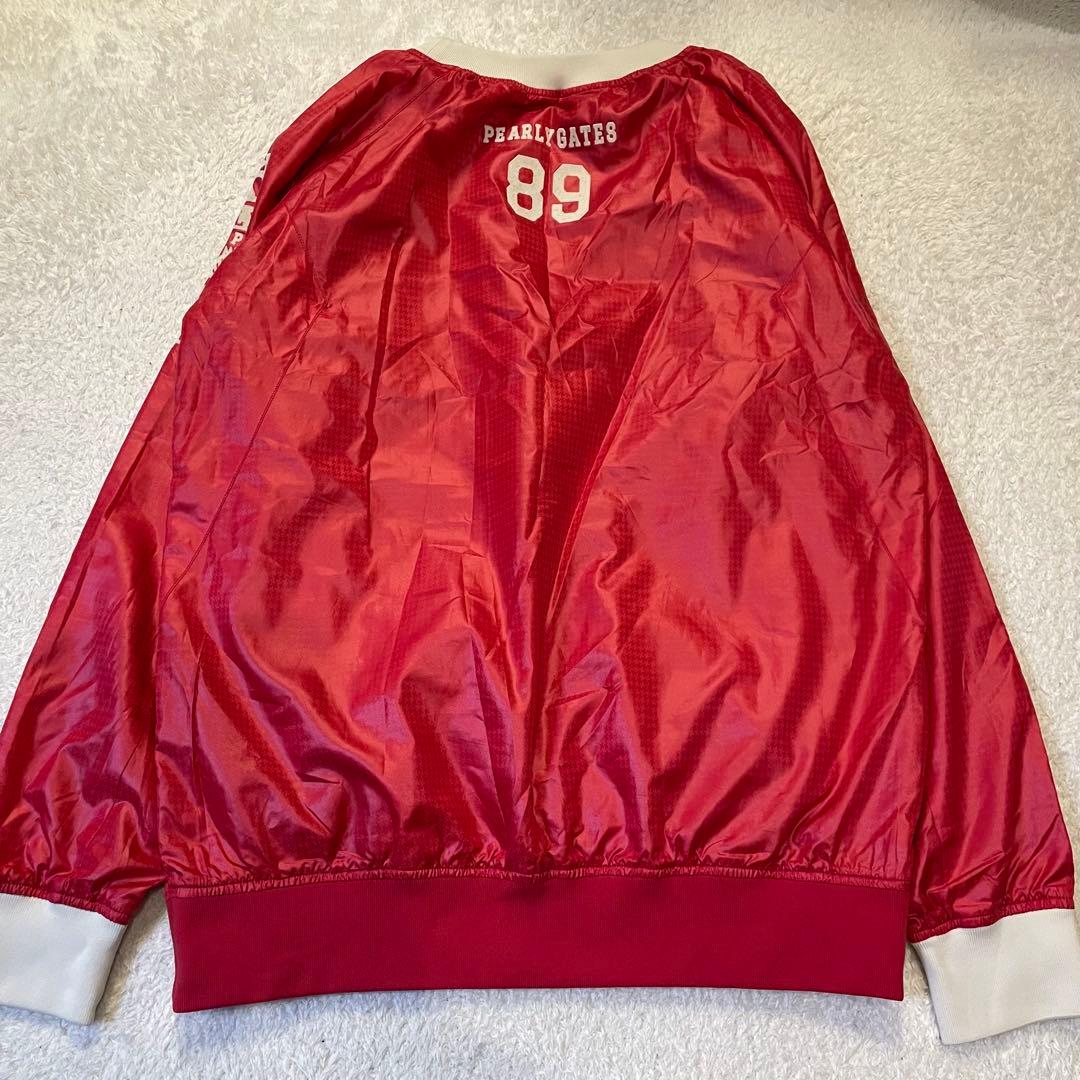 パーリーゲイツ　スニードジャック　韓国限定デザイン　プルオーバー　サイドジップ