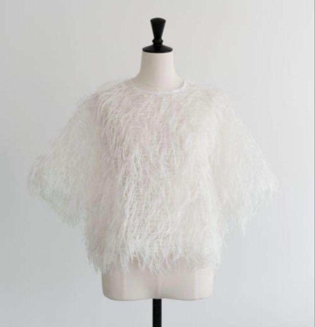 新品★ roughlow ラフロー airy fringe sheertops