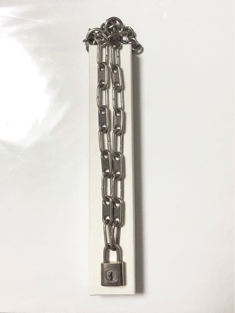 LAD MUSICIAN 22SSパドロックチェーンネックレス