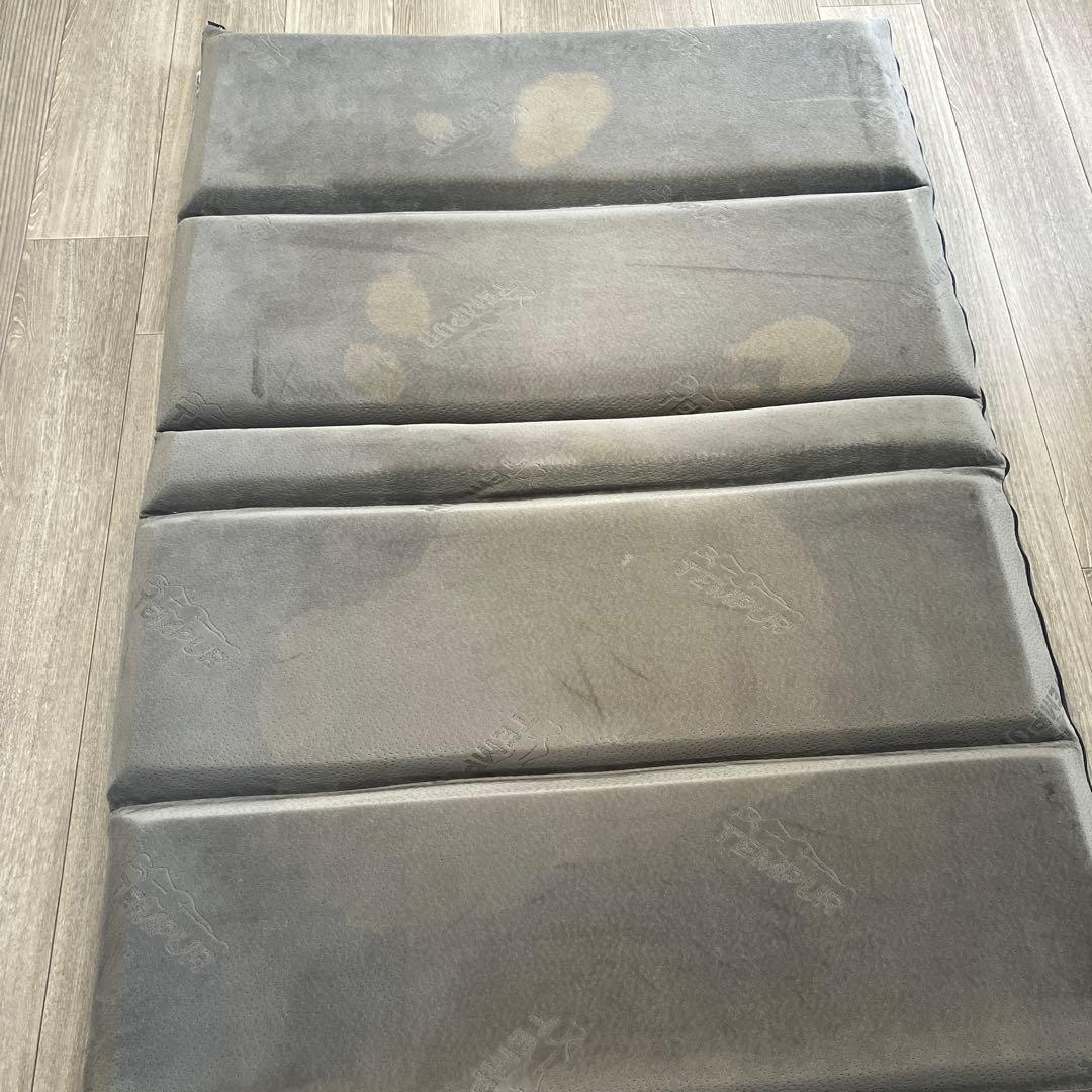 テンピュール　布団デラックス　シングル　折りたたみ式 敷き布団