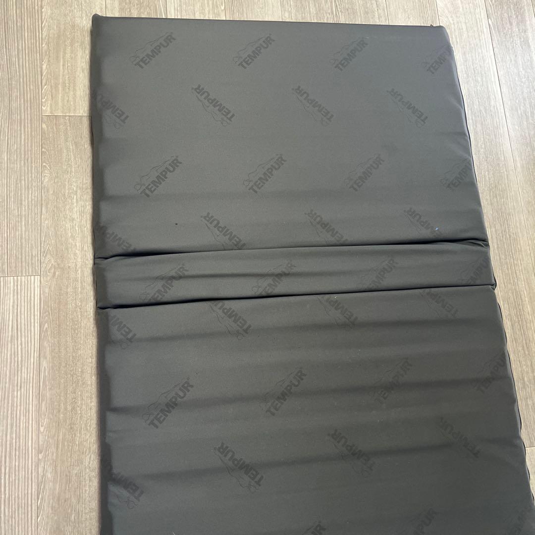 テンピュール　布団デラックス　シングル　折りたたみ式 敷き布団