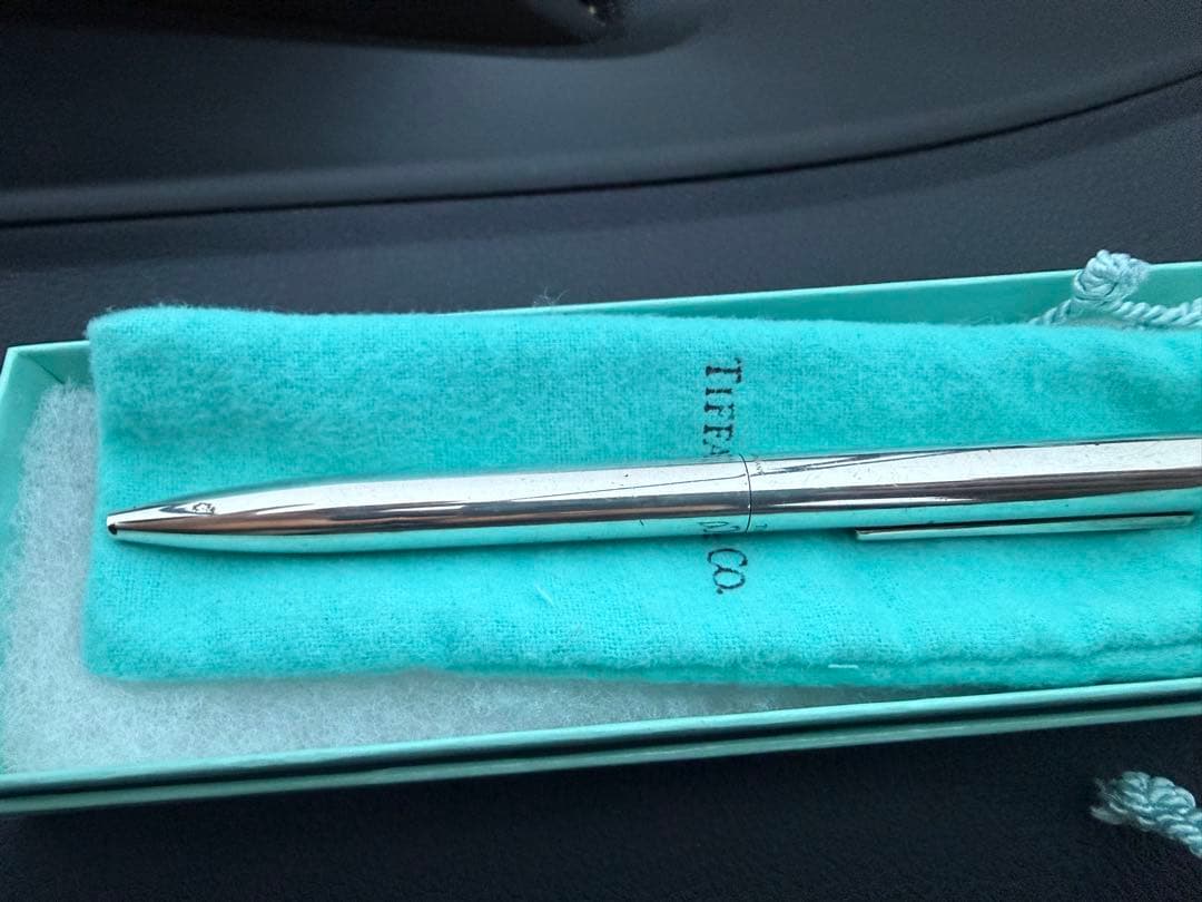 Tiffany & Co. シルバーボールペン 専用ケース付き