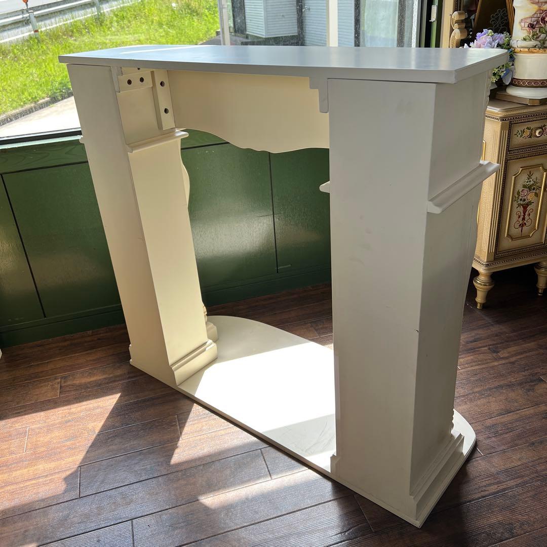 k417r120 クラシカルなヨーロピアンマントルピース 暖炉風 インテリア