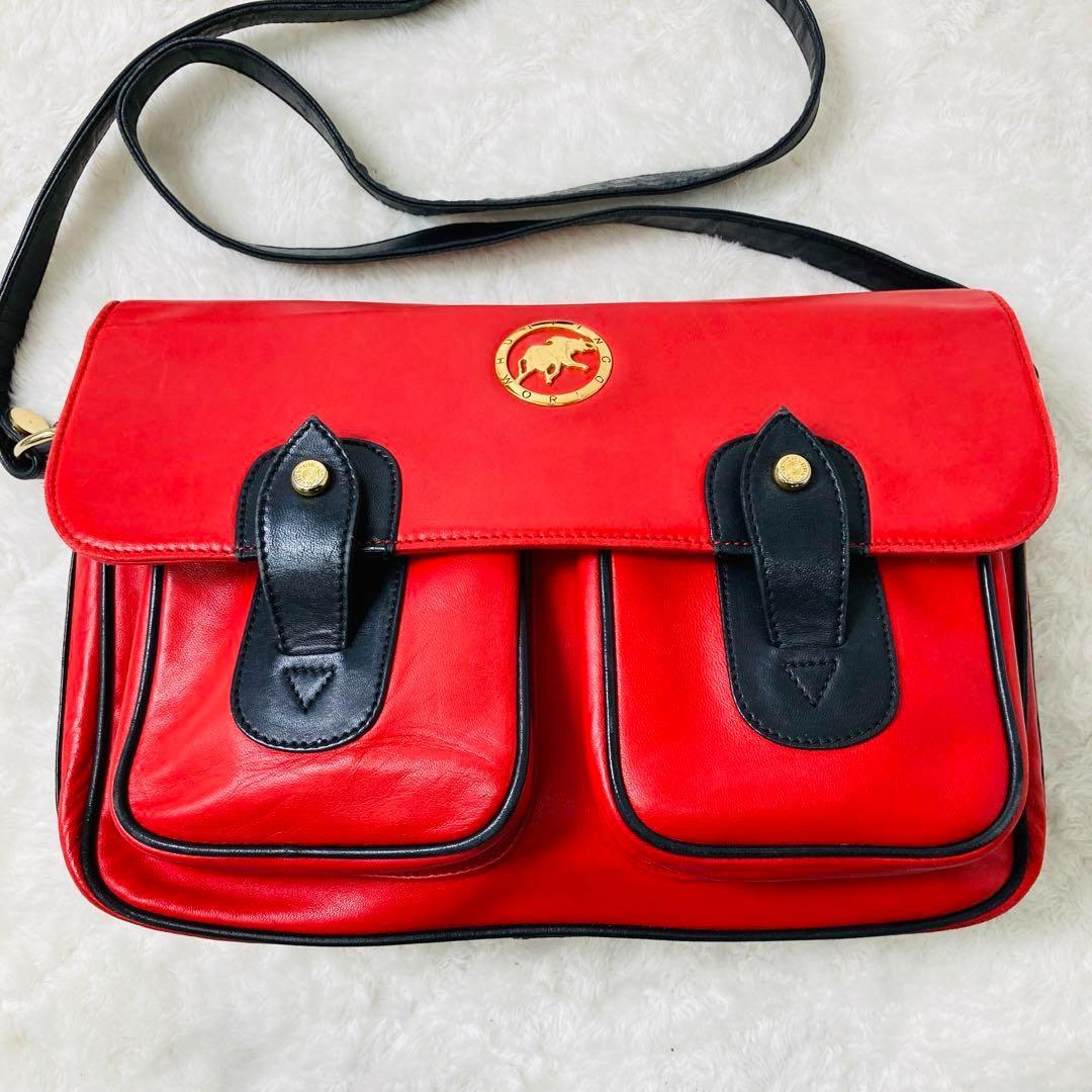 HUNTING WORLD 希少カラー メッセンジャー ショルダーバッグ