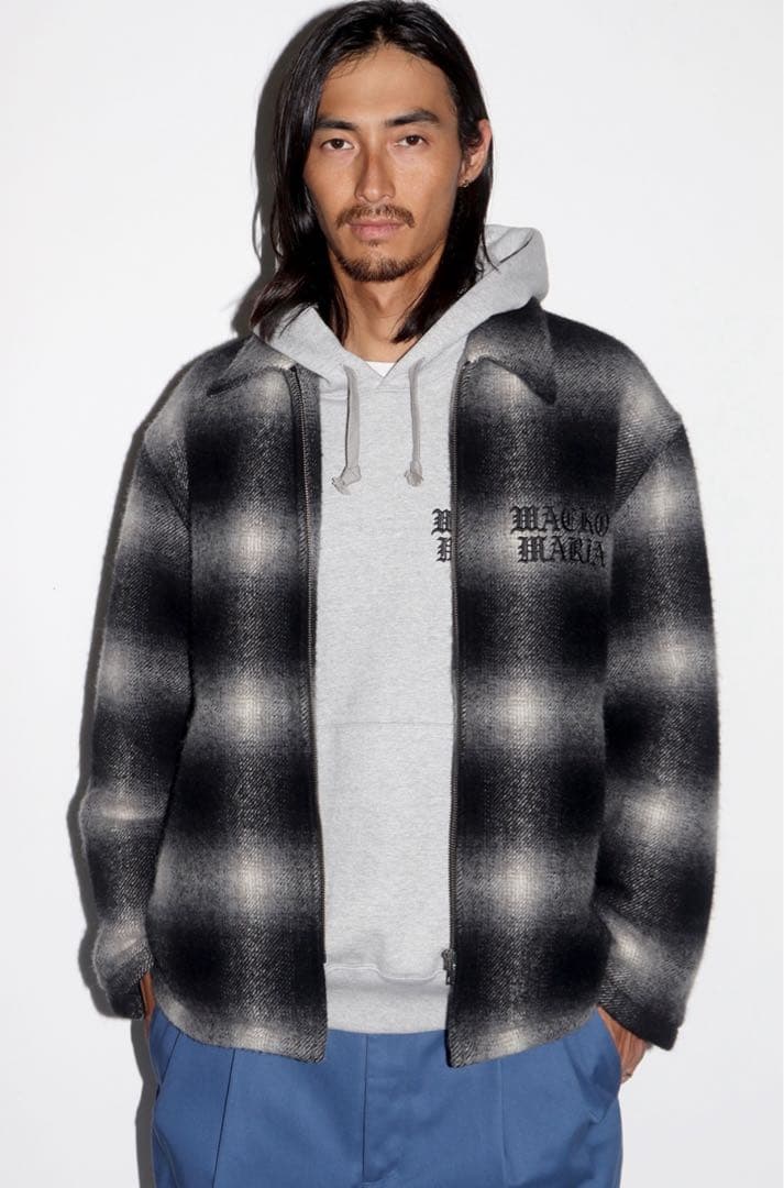 ワコマリア／ウール オンブレチェック 50'S ジャケット