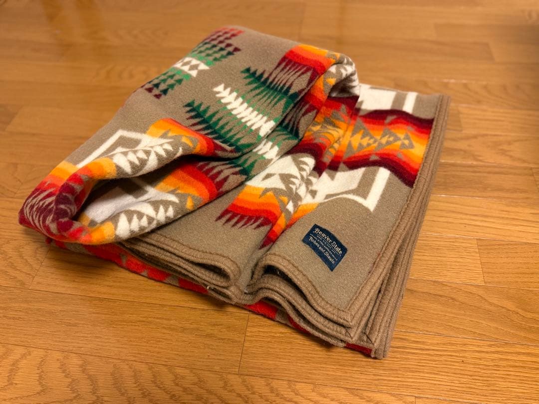 USA製 特大Pendleton Beaver State ブランケット