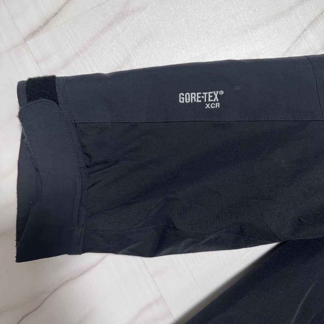 希少✨XL ノースフェイス マウンテンパーカ ゴアテックス 赤サミット ブラック